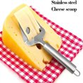 thumbnail image 3 of SIYTUAU Stainless Steel Cheese Slicer Suitable For Various Types Of Cheese Handheld Slicer Silver Non-Stick Coating Ideal For Kitchen Cooking Cheese Cutter, 3 of 7