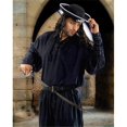 thumbnail image 1 of The Pirate Dressing C1004 John Coxon Chemise Renaissance - Noir - 2TG, 1 of 1