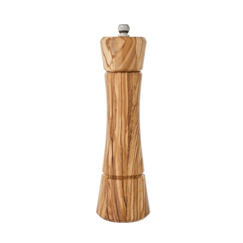 Kamenstein Nottingham 8inch Olive Wood Pepper Grinder