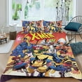 thumbnail image 2 of X-Men '97-themed Bed Sheet Set Three Piece Set Comfortable And Skin Friendly Unique Design Home Decor Gifts For Family Friends fans54x79Inches（135cm*200cm）, 2 of 6