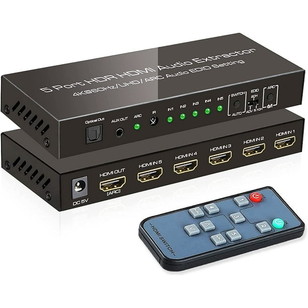 Hdmi switch 4k optical out sale
