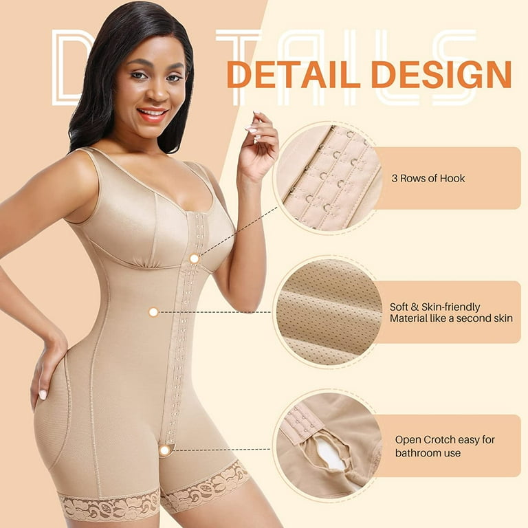 FeelinGirl Shapewear for Tummy Control Body Shaper Seamless Butt Lifter  High Waist Plus Size Bodysuits 