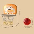 thumbnail image 3 of Support de Basketball Intérieur Portable avec Pointage Interactif – Support de Basketball à Hauteur Réglable, Conception Pliable pour Enfants et Famille, 3 of 9