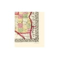thumbnail image 2 of Historic County Map- Adams Brown Pike Counties Illinois - Campbell 1870 - Vintage Wall Art, 2 of 4