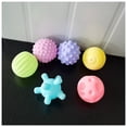 thumbnail image 1 of Set de Pelotas Sensoriales para niño , Juguetes Suaves y Texturizados de Colores Variados,de entrenamiento táctil sensorial, Paquete con 6 Piezas, 1 of 5