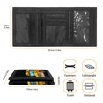 thumbnail image 6 of Uourmeti Yellow School Bus Youth Wallet with Polyester Fabric, Slim Zipper Boys Wallet for Outdoor Sports and School Use, 6 of 7