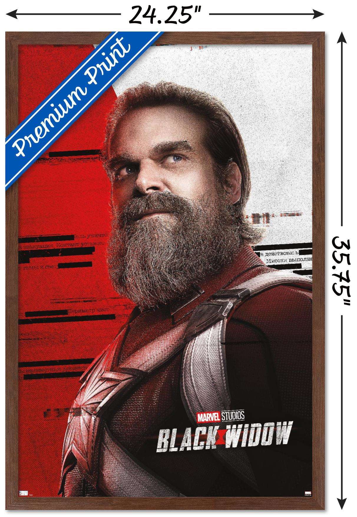 Marvel Cinematic Universe - Black Widow - Red Guardian Wall Poster, 22.375" x 34", Framed