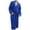 Dark Blue #1, variant on Robe, Unisex Regular Winter Warm Homewear Flannel Robe Bathrobe Long Pajamas Plush Robe Leisure Dark Blue #1 M
