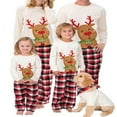 thumbnail image 1 of Pyjamas de Noël Assortis pour la Famille Ensembles de Pyjamas de Nuit pour Enfants-4t, 1 of 7