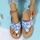 thumbnail image 5 of New Flower Sandalias de mujer Chanclas Zapatos de mujer con cuña Wmkox8yii nm8444, 5 of 9