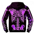 thumbnail image 3 of HNMKIU Boys Halloween Skeleton Top Soft Comfortable Kids T-Shirt With Graphic for Toddlers Children, 3 of 5