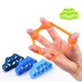 thumbnail image 2 of Hand Grip 1 Pcs Sports Rubber Fitness Gym Workout Exercise Fitness Elastic Carpal Tunnel Trigger Finger Finger Exercise For Performance, 2 of 5