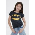 thumbnail image 2 of DC Comics Justice League Batgirl T-Shirt Logo Little Kid to Big Kid, 2 of 5