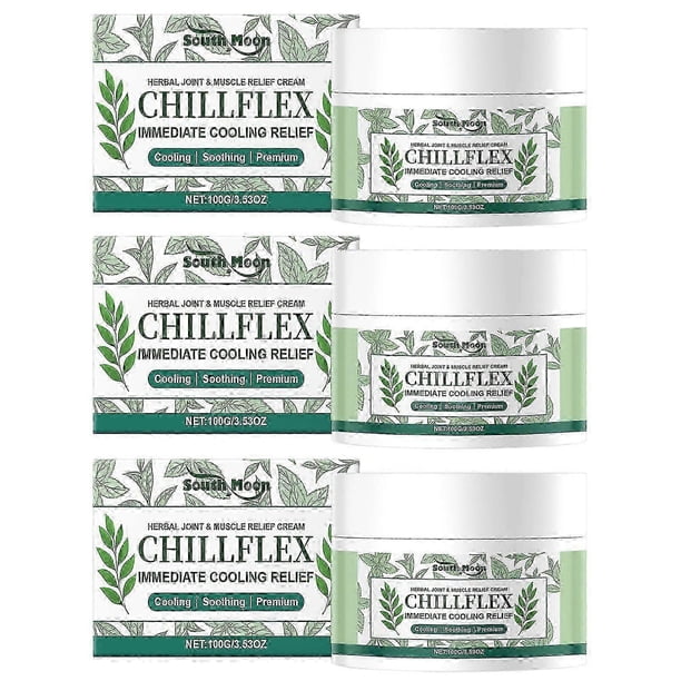 1-3pcs Menthol Joint & Muscle Relief Massage Cream Chillflex Herbal Soothing Cream for Joints and Muscles Discomforts - HF 26s