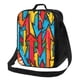 thumbnail image 1 of Balery Colorful Arrow Graffiti Pattern Caja de Almuerzo y Bolsa de Almuerzo para Hombres y Mujeres, Bolsa de Almuerzo Reutilizable con Gran Capacidad, Bolsa de Almuerzo Aislada, 1 of 7