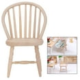 thumbnail image 1 of Silla De Casa De Muñecas, Silla De Madera De Casa De Muñecas, Escala 1:12, Abedul, Regalo Ideal Para Decoración, 1 of 7