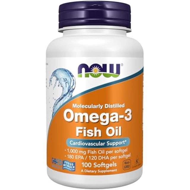 NOW - Alimentos | Omega 3 100 cápsulas blandas