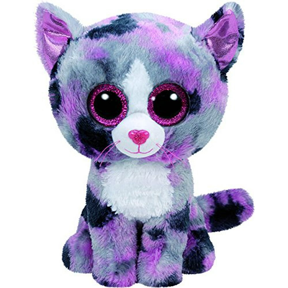 TY Beanie Boos Lindi The Cat (Glitter Eyes) Small 6" Plush Walmart