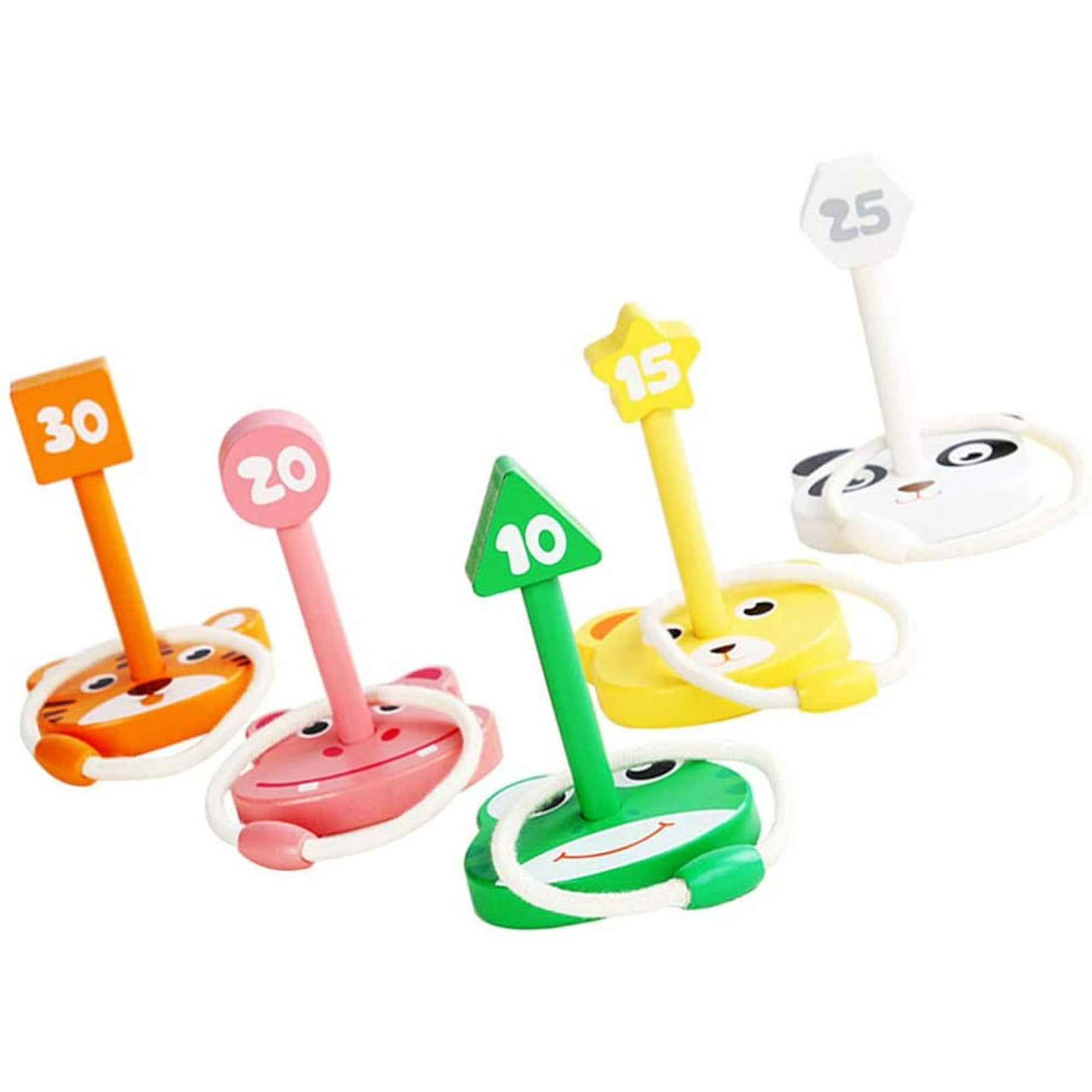 HTCM 1 Set of Kids Outdoor Games Ring Toss Game Wood Animal Design Base for Kids New Year Birthday Party Supplies | Walmart Canada HTCM 1 Set of Kids Outdoor Games Ring Toss Game Wood Animal Design Base for Kids New Year Birthday Party Supplies | Walmart Canada