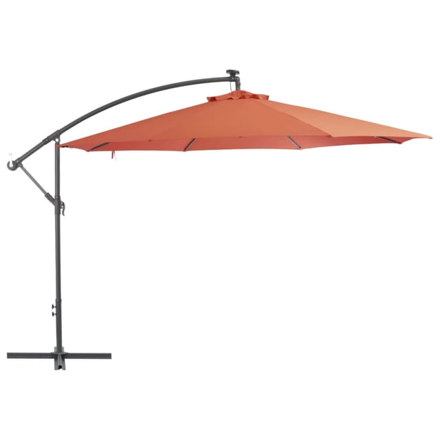 Sombrilla Cantiléver Casafoyer 137.8 cm con Poste de Aluminio Terracota