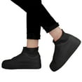 thumbnail image 1 of CAROOTU Reusable Waterproof Shoe Cover Non-Slip Elastic Silicone Overshoe, 1 of 6