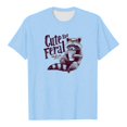 thumbnail image 5 of Toimothcn T Shirts For Women Cute Animal Printed Regular Fit Tee Shirts Crew Neck Short Sleeve Casual T Shirt Suitable For Dailywear, 5 of 5
