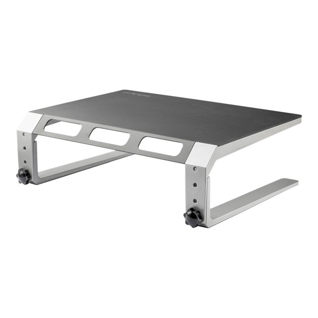 StarTech.com Support de Moniteur - pour Moniteur jusqu'à 32 Pouces - Hauteur Réglable - Support de Moniteur d'Ordinateur - Acier et Aluminium (MONSTND) - Support - pour Moniteur - Aluminium, Acier - Taille d'Écran : 32 Pouces - Bureau