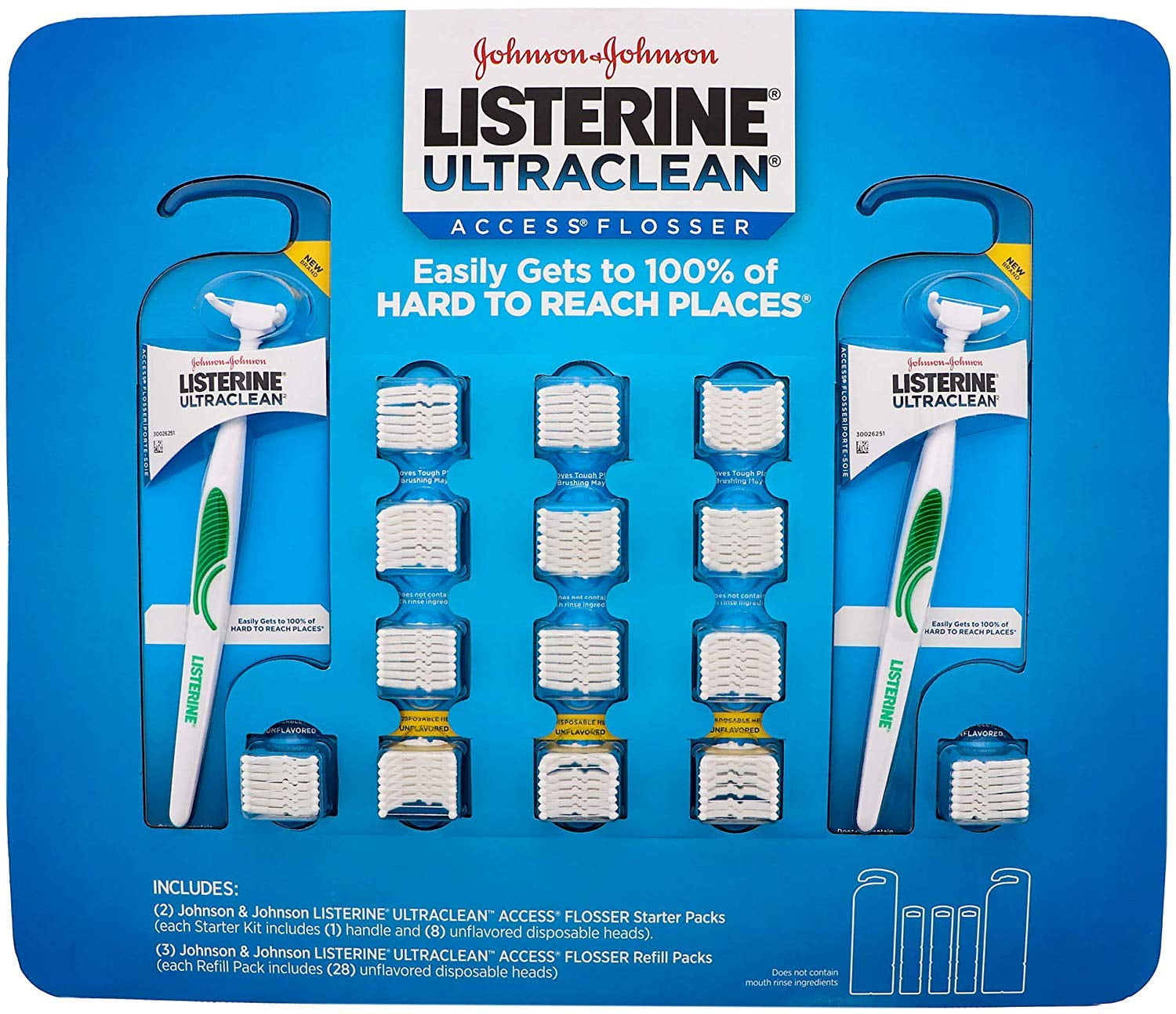 Listerine UltraClean Flosser Club-Pack 1 ea