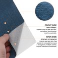 thumbnail image 4 of Uxcell Linen Repair Patches Self-Adhesive Fine Linen Couch Fabric Patches Tape Can Be Used for Furniture Dark Blue 15 3/4"x79", 4 of 6
