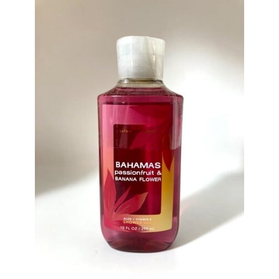 Bath & Body Works Bahamas Passionfruit & Banana Flower Shower Gel, 10OZ