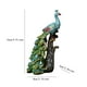 thumbnail image 4 of Estatua de pareja,Figura de pareja besándose,regalo de boda moderno,Figura de escritorio,Estante de estatua de pavo real para escritorio,decoración del hogar,Figura decorativa creativa para, 4 of 8