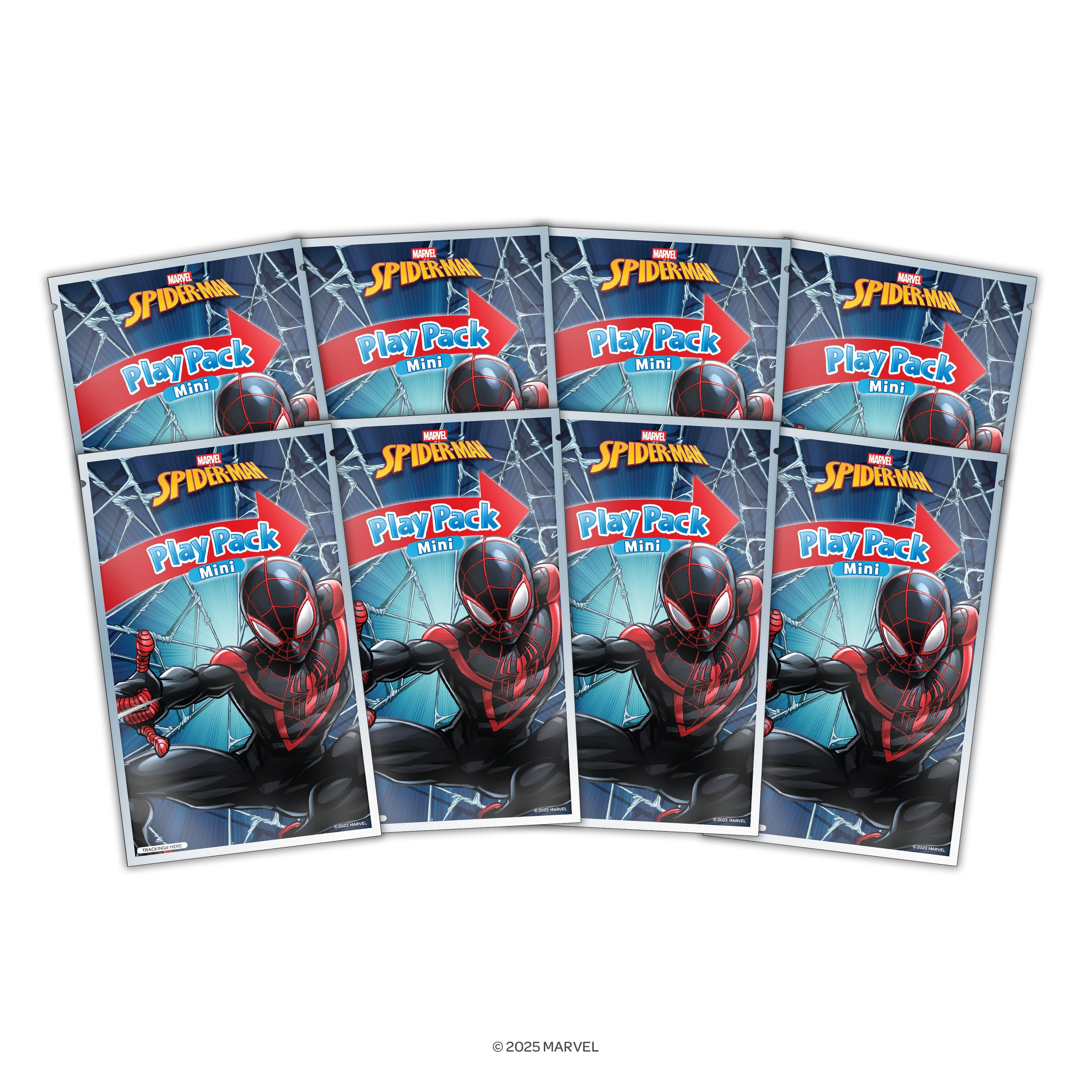 (2 pack) Marvel Spider-Man 8 Count Mini Play Pack with Small Coloring Book and Crayons, Paper Party Favors