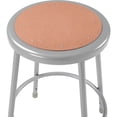 thumbnail image 2 of 24"H Hardboard Stool, Gray, Armless, Backless, 2/Pk, 2 of 5