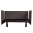 thumbnail image 1 of Luxor RECLAIM 24”W x 24”H Desktop Privacy Panel - Slate Gray, 1 of 8