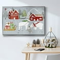thumbnail image 6 of Stars and Snowflakes Collection A - Framed Gallery Wrapped Holiday Canvas - 17 x 25 - Silver Frame, 6 of 9
