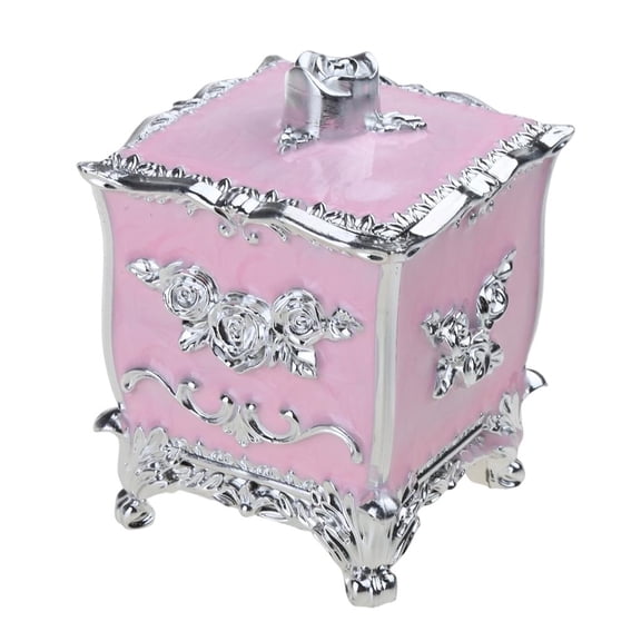 LAIQIEN Cotton Balls Canister Dispenser Box Cotton Swab Storage Box with Lid Organizers