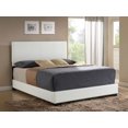 thumbnail image 1 of ACME Ireland III Full Bed in White PU, 1 of 2