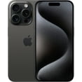 thumbnail image 1 of Restored Apple iPhone 15 Pro - T-Mobile - 128 GB Black Titanium (Refurbished), 1 of 1