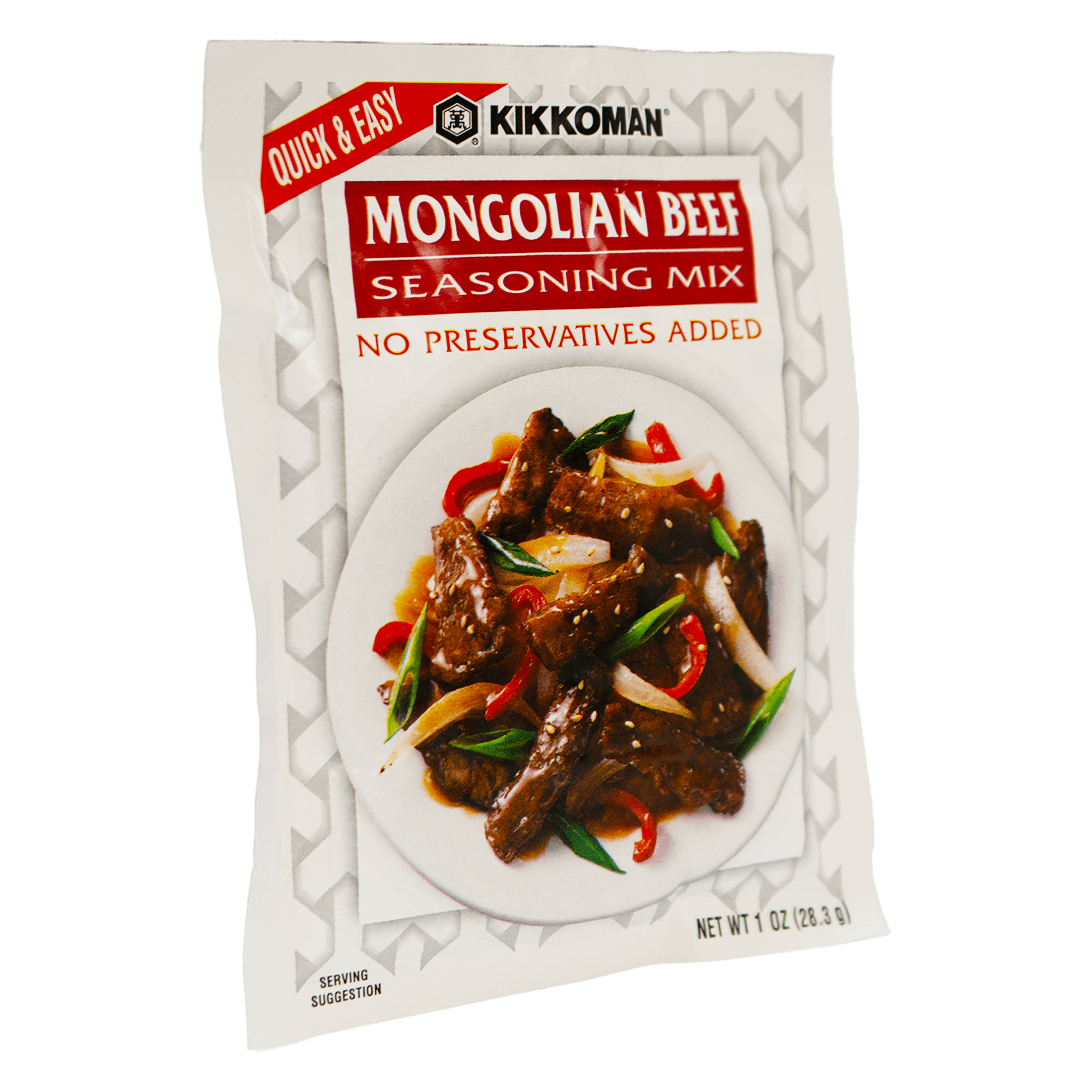 Kikkoman Mongolian Beef Seasoning Mix, 1 oz Packet