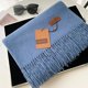 thumbnail image 1 of Christmas Green Thick Cashmere Scarf for Women 200*68cm Pashmina Winter Warm Shawl Wraps Bufanda Female with Tassel Scarves, 1 of 4