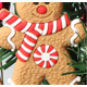 thumbnail image 2 of Adornos colgantes para árbol de Navidad, hombre de jengibre, paquete de 12 muñecos de hombre de jengibre, abalorios colgantes para árbol de Navidad, adornos navideños, adornos de estatua de arcilla de plástico surtidos Ormromra ZJWJ875-1, 2 of 5