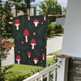 thumbnail image 3 of Sigee Amanita Mushroom for Live Happy Decorative Small Garden Flag,Double Sided Yard Flags Holiday Garden Flags for All Seasons, 3 of 9