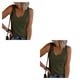 thumbnail image 2 of Sonducket Camisetas sin mangas transpirables para mujer Stay Cool All Summer Long Durable Cotton Womens Vest Top Tank Top Mujer ArmyGreen M 1 Ejercito verde m,1 2Conjunto, 2 of 6