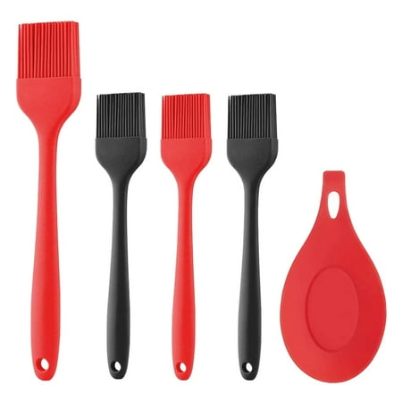 

Silicone Basting Brush Pastry Brush( 5)Baking Cooking Oil Brushes Sauce Marinades for Grilling Barbecue