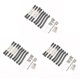 thumbnail image 1 of Varillas de tracción de chasis de metal para piezas de coche Mn D90 D91 Mn99s 1/12 Rc, negro, 1 of 5