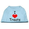 I Love Treats Screen Print Shirts Baby Blue Sm (10)