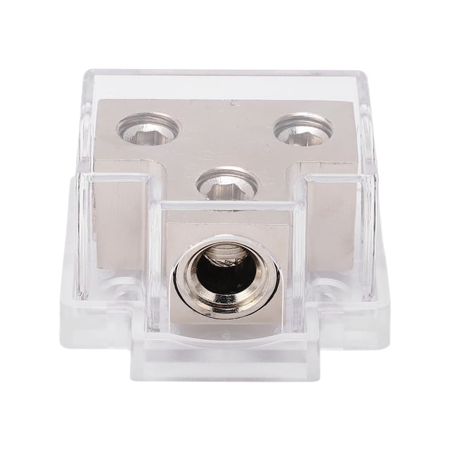 Ground Distribution Block, 2 Way Power Distribution Block For Car Audio