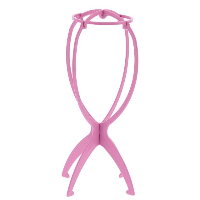 Foldable Wig Stand, Sturdy Design for Fast Drying and Storage, with Wide Applications for Hats and Cosplay Helmets, for Hair Salon Travel and Home Use