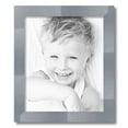 thumbnail image 2 of ArtToFrames 15" x 18" Light Silver Picture Frame, 15x18 inch Silver Wood Poster Frame (WOM-4827), 2 of 7