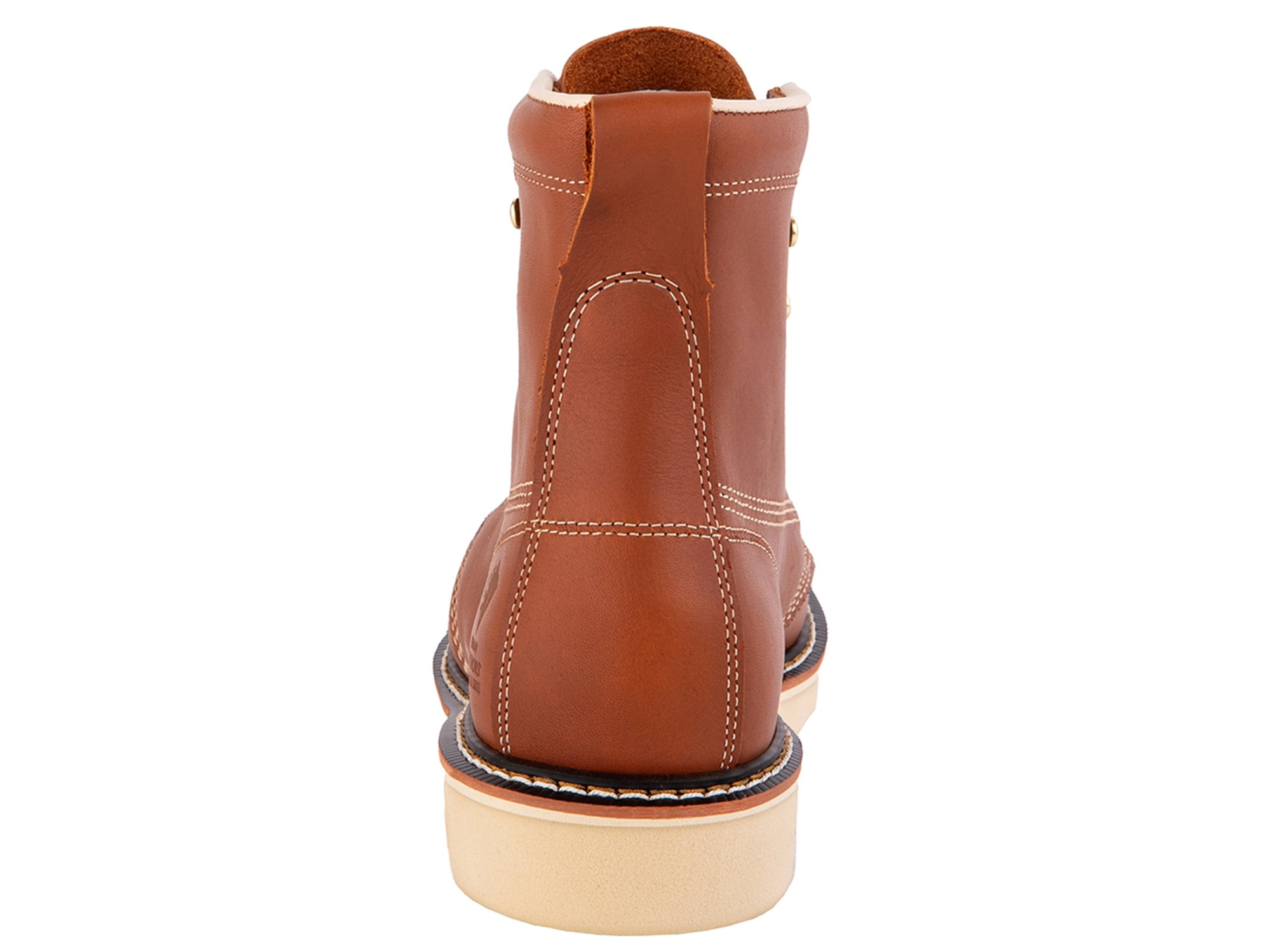 Herman Survivors Professional Men's Soft Toe Full Grain Leather Backhaul Brown Work Boots